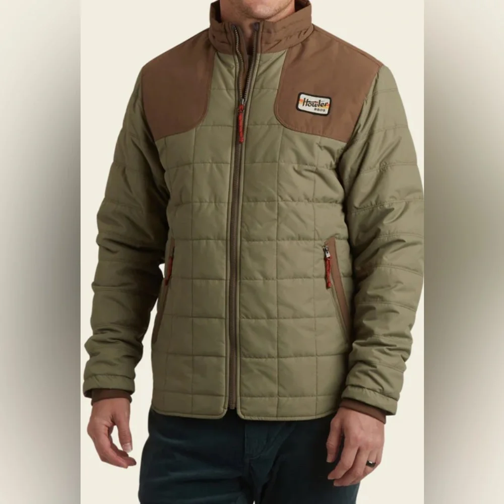 Howler‎ Bros- Merlin Jacket, Mountain Green/Teak, Men’s Small
